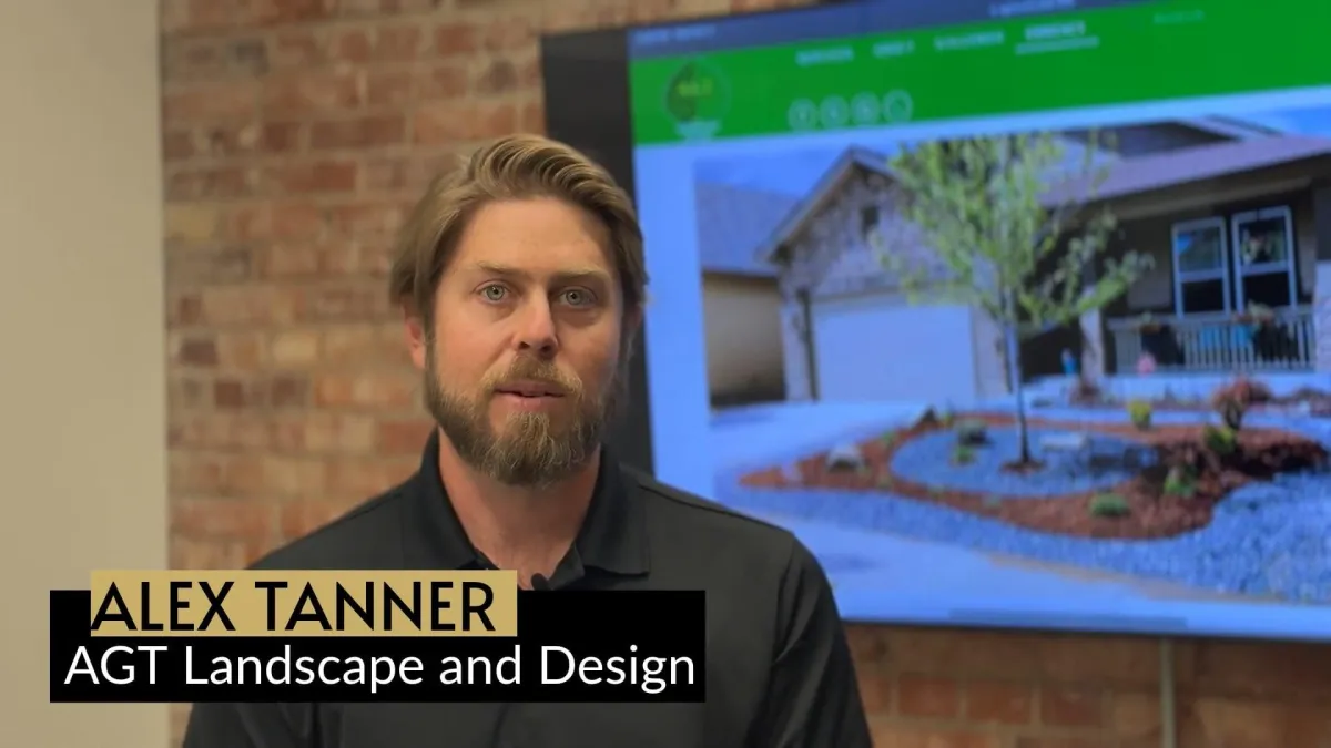 Alex Tanner, Owner of AGT Landscape & Design